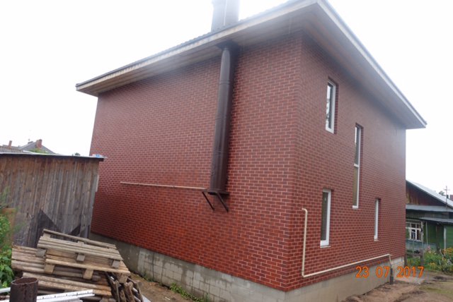 Braun Glatt, Толщина 30 мм, Фасадные Термопанели Rufford