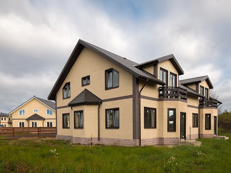 Клинкерная плитка, фасадная, песочный, 240x71x10, Экоклинкер